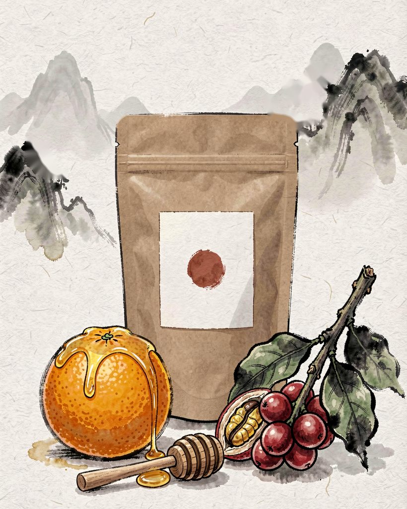 信崗紅蜜 紅蜜處理咖啡豆